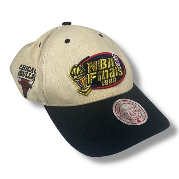 Mitchell & Ness NBA Finals 1998 Chicago Bulls Utah Jazz Snapback Hat Cap - Picture 1 of 7
